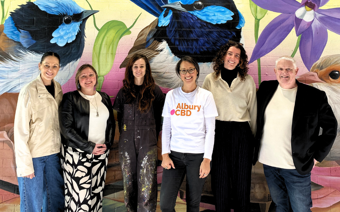 AlburyCBD Sets The Scene For Interactive Mural To Captivate Shoppers
