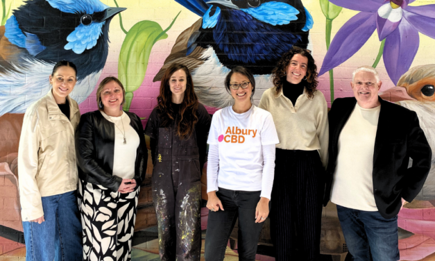AlburyCBD Sets The Scene For Interactive Mural To Captivate Shoppers