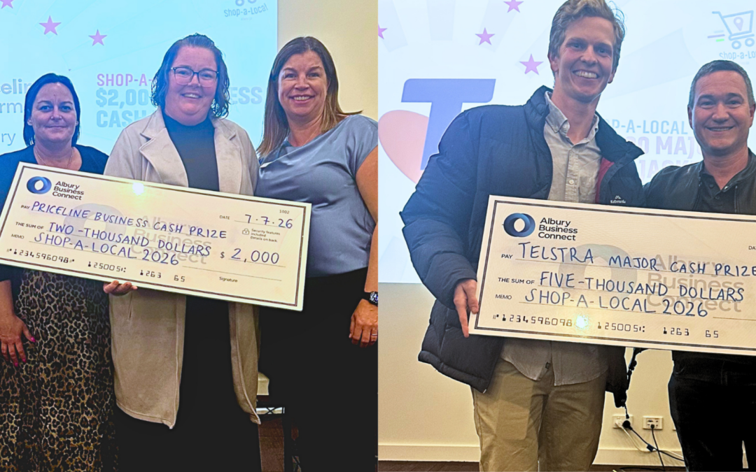 Celebrating our Shop-a-Local Winners